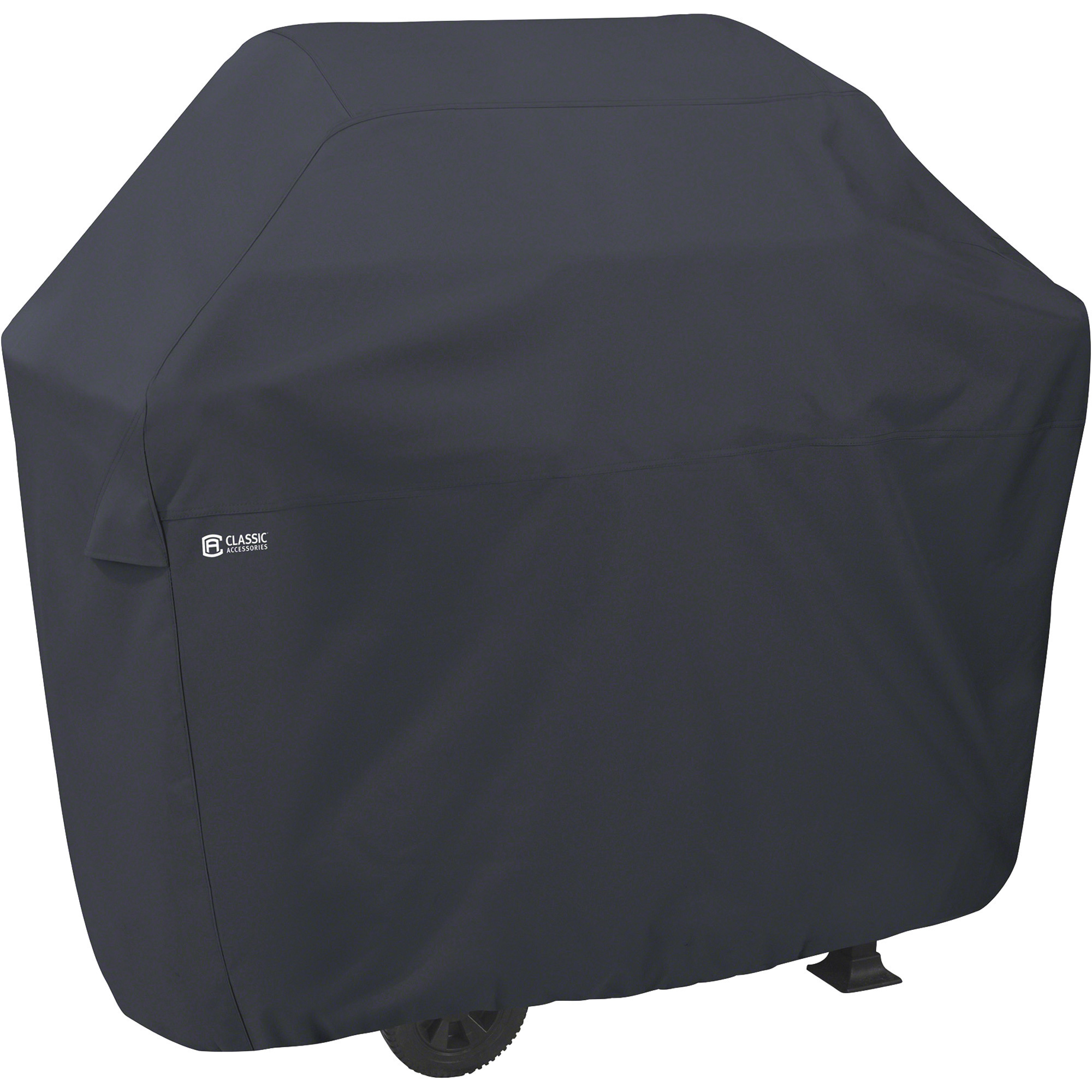 Classic Accessories BBQ Grill Cover, Small, Black, Fits 44in.L x 22in.D x 44in. Gas Grills, Model# 55-304-020401-00